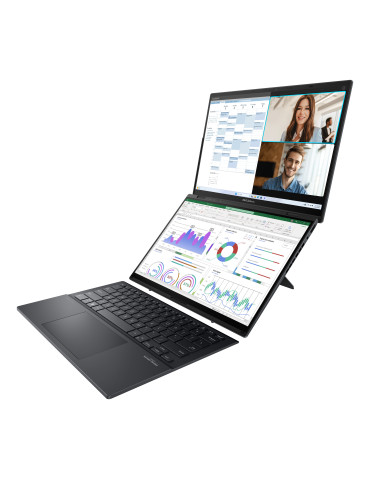ASUS Zenbook Duo UX8406CA-PZ068X Intel Core Ultra 9 285H Hybrid (2-in-1) 14" Touchscreen 3K 32 GB LPDDR5x-SDRAM 2 TB SSD Wi-Fi