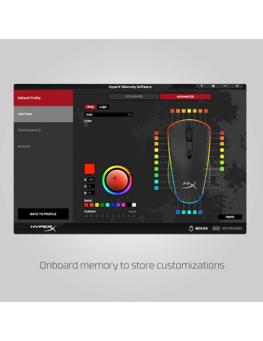 HyperX Pulsefire Surge – gamingmus (svart)