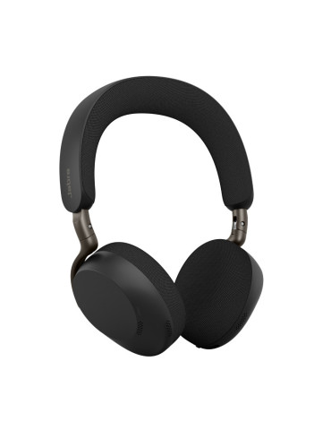 Jabra Evolve3 75 Headset Trådlös Huvudband Samtal musik USB Type-C Bluetooth Svart