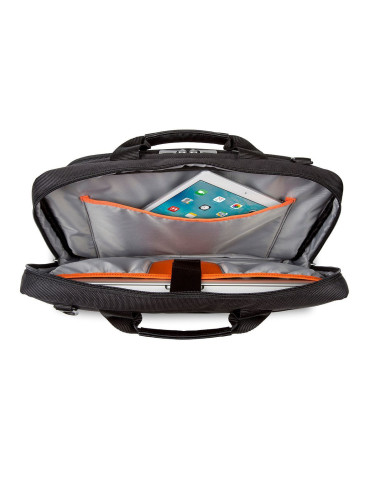 Targus CitySmart 39,6 cm (15.6") Salkku musta, Harmaa