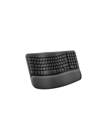 Logitech ERGO 920-012304 keyboard Office RF Wireless + Bluetooth QWERTY US International Graphite