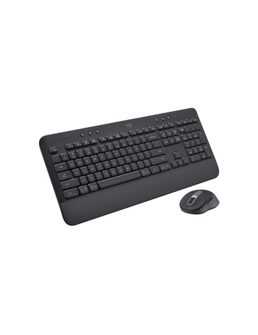 Logitech 920-011004 keyboard Mouse included Office Bluetooth QWERTY US International Graphite