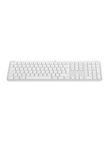 Logitech 920-012466 keyboard Office RF Wireless + Bluetooth QWERTY US International White