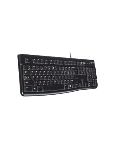 Logitech 920-002499 keyboard Universal USB QWERTY Spanish Black