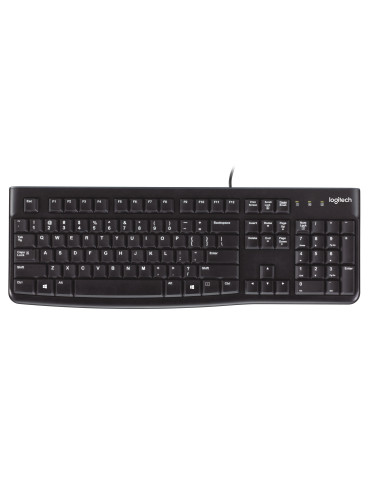 Logitech 920-002508 keyboard Office USB QWERTY US International Black