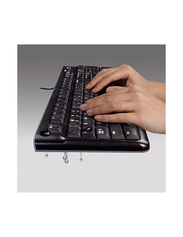 Logitech 920-002508 keyboard Office USB QWERTY US International Black