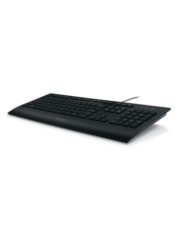 Logitech K280E Pro f  Business keyboard Office USB QWERTY Nordic Black