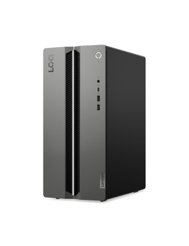 Lenovo LOQ Tower 17IRR9 Intel® Core™ i5 i5-14400F 16 GB DDR5-SDRAM 1 TB SSD NVIDIA GeForce RTX 5060 Windows 11 Home PC Harmaa