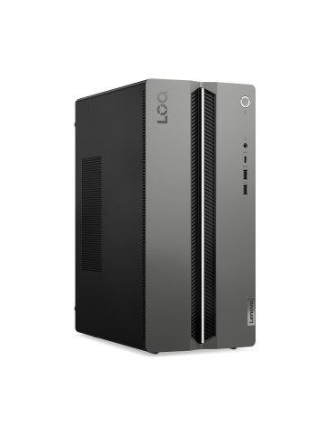 Lenovo LOQ Tower 17IRR9 Intel® Core™ i5 i5-14400F 16 GB DDR5-SDRAM 1 TB SSD NVIDIA GeForce RTX 5060 Windows 11 Home PC Harmaa