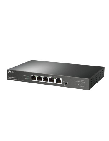 TP-Link TL-SG105PP-M2 nätverksswitchar Ohanterad Gigabit Ethernet (10 100 1000) Strömförsörjning via Ethernet (PoE) stöd Svart