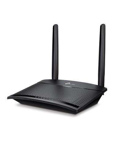TP-Link TL-MR100 langaton reititin Nopea Ethernet Yksi kaista (2,4 GHz) 4G Musta