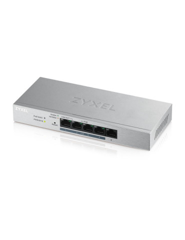 Zyxel GS1200-5HP v2 Managed Gigabit Ethernet (10 100 1000) Power over Ethernet (PoE) Gray