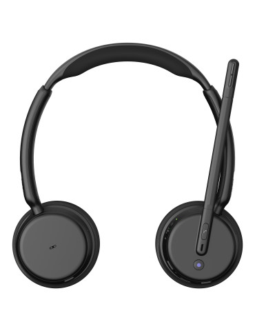 EPOS 1001490 kuulokkeet ja kuulokemikrofoni Langallinen & langaton Pääpanta Toimisto puhelukeskus USB Type-C Bluetooth Musta