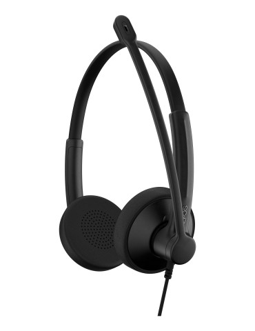 EPOS 1001421 kuulokkeet ja kuulokemikrofoni Langallinen Pääpanta Toimisto puhelukeskus USB Type-C   USB Type-A Musta