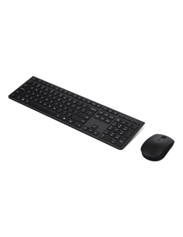 Lenovo 4X31R64357 näppäimistö Sisältää hiiren Office RF Wireless + Bluetooth QWERTY Pohjoismainen Harmaa