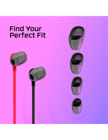 HyperX Cloud Earbuds II -nappikuulokkeet, musta