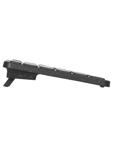 Targus EcoSmart AKB873NO näppäimistö Universaali RF Wireless + Bluetooth QWERTY Pohjoismainen Musta