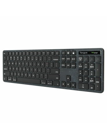 Targus EcoSmart AKB874NO näppäimistö Universaali USB QWERTY Pohjoismainen Musta