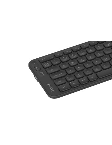 Contour Design Balance keyboard Office RF Wireless + Bluetooth QWERTY Nordic Black