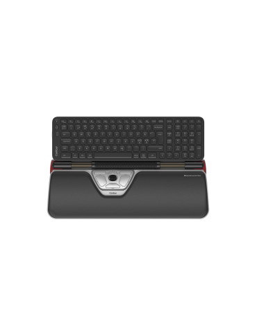 Contour Design RollerMouse Red Plus & Balance keyboard Mouse included Office RF Wireless + Bluetooth QWERTY Nordic Black