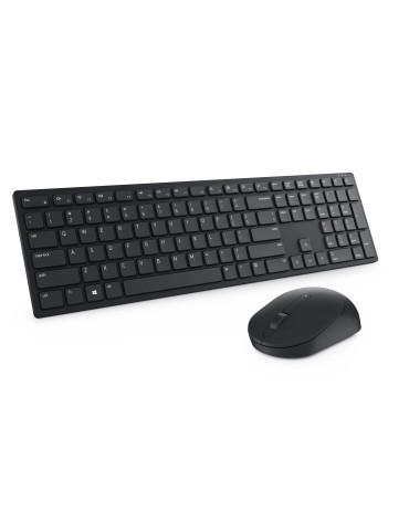 DELL KM5221W näppäimistö Sisältää hiiren Office Langaton RF QWERTY Pohjoismainen Musta