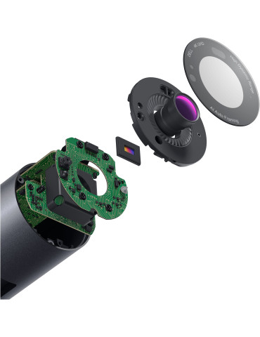 DELL WB7022 verkkokamera 8,3 MP 3840 x 2160 pikseliä USB Musta