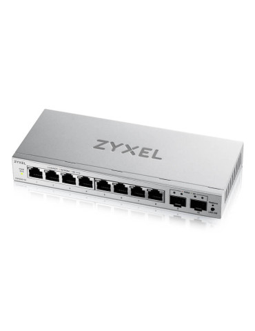 Zyxel GS1200-10v3 Managed L2 Gigabit Ethernet (10 100 1000) Desktop Gray