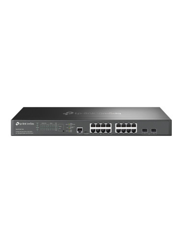TP-Link Omada SG3218XP-M2 network switch Managed L2+ 2.5G Ethernet (100 1000 2500) Power over Ethernet (PoE) 1U Black