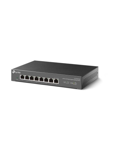 TP-Link TL-SG108-M2 nätverksswitchar Ohanterad 2.5G Ethernet (100 1000 2500) Svart