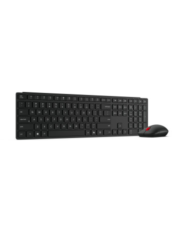 Lenovo 4X31S04814 keyboard Mouse included Office RF Wireless + Bluetooth German Black