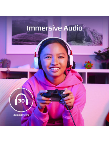 HyperX Cloud Mini - Wireless Gaming Headset (vitt)