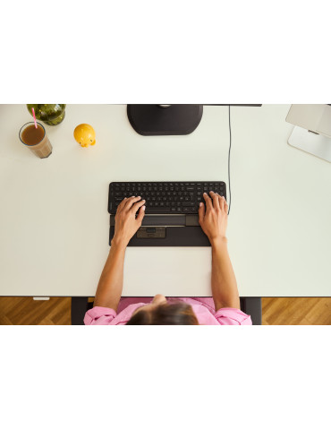 Contour Design SliderMouse Pro Slim – rannetuki vegaanisesta nahasta, johdollinen