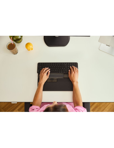 Contour Design SliderMouse Pro Regular handledsstöd i veganskt läder trådlös