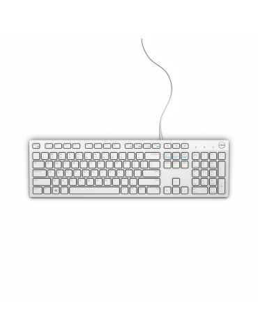 DELL trådbundet tangentbord – KB216 - USA internationell (QWERTY) - vit