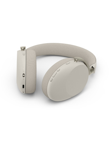 Jabra Evolve3 85 UC + Link 390c Headset Wireless Head-band Calls Music USB Type-C Bluetooth Gray