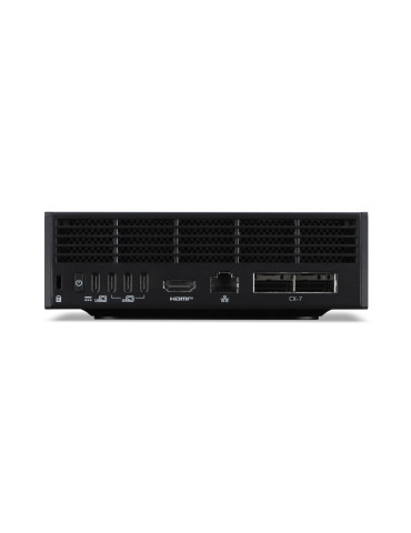 Acer Veriton VGN100 GB10 128 GB LPDDR5x-SDRAM 4 TB SSD DGX OS Mini PC Arbetsstation Svart, Grå
