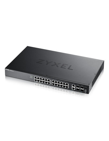 Zyxel XGS2220-30 Hallittu L3 Gigabit Ethernet (10 100 1000) Musta