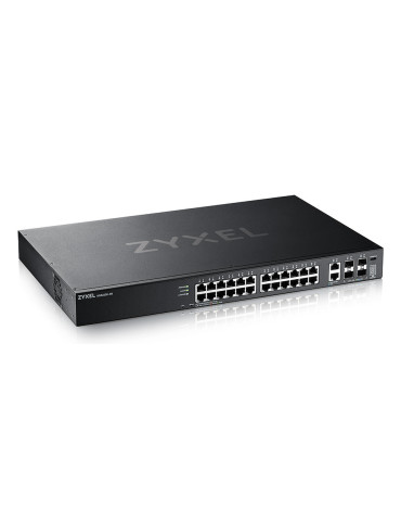 Zyxel XGS2220-30 Hallittu L3 Gigabit Ethernet (10 100 1000) Musta