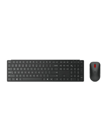 Lenovo 4X31S04814 keyboard Mouse included Office RF Wireless + Bluetooth German Black