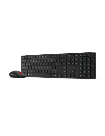 Lenovo 4X31S04814 keyboard Mouse included Office RF Wireless + Bluetooth German Black