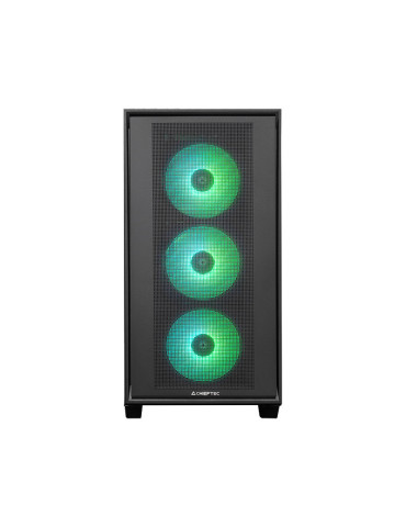 Chieftec GS-03B-OP tietokonekotelo Midi Tower Musta
