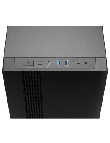 Chieftec UK-02B-OP tietokonekotelo Kuutio Musta