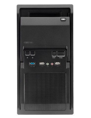Chieftec LT-01B-OP tietokonekotelo Mini Tower Musta