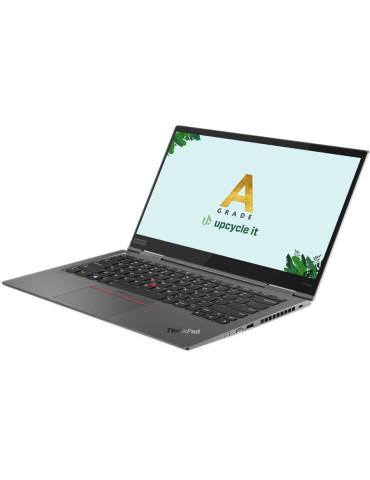 upcycle it Lenovo ThinkPad X1 Yoga 5.Gen (Refurbished) A Intel® Core™ i5 i5-10210U Hybrid (2-i-1) 35,6 cm (14") Pekskärm Full