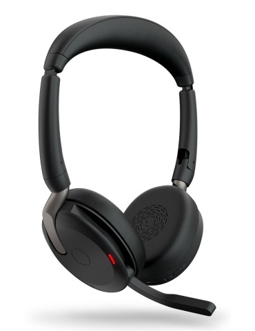 Jabra Evolve2 65 Flex Kuulokkeet Langaton Pääpanta Toimisto puhelukeskus USB A-tyyppi Bluetooth Musta