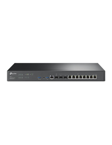 TP-Link Omada ER8411 kabelansluten router Gigabit Ethernet Svart