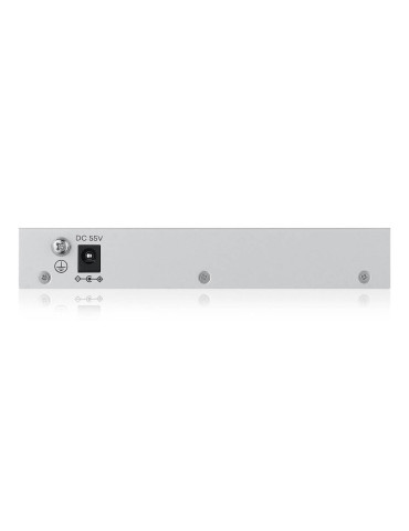 Zyxel GS1200-5HPV3 hanterad L2 Gigabit Ethernet (10 100 1000) Strömförsörjning via Ethernet (PoE) stöd Skrivbord Grå