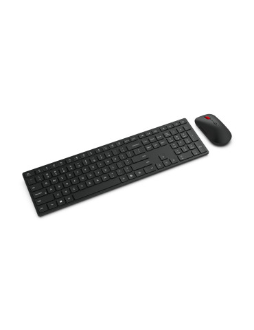 Lenovo 4X31S04814 näppäimistö Sisältää hiiren Office RF Wireless + Bluetooth Saksa Musta
