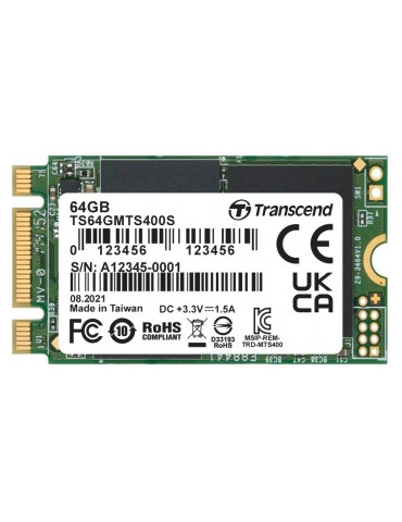 TRANSCEND 64 GB 400S M.2...