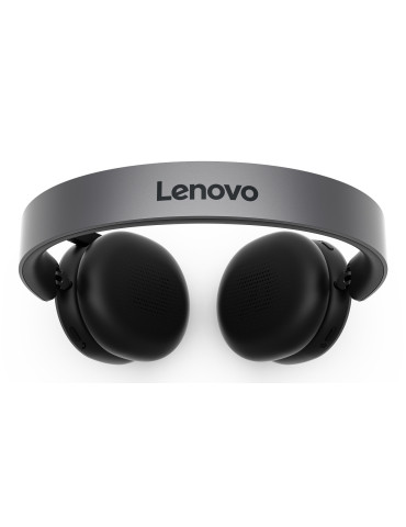 Lenovo 4XD1T60925 headphones headset Wireless Head-band Office Call center USB Type-C Bluetooth Gray